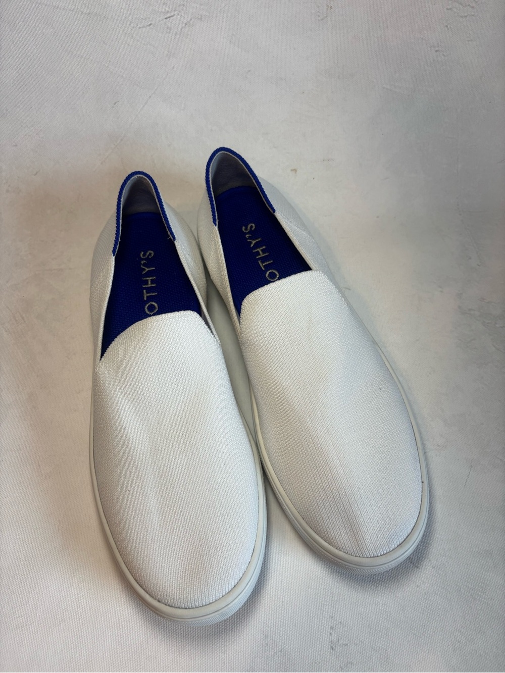 Rothy's The Original Slip-On Sneaker, white, size 9 - Picture 12 of 12